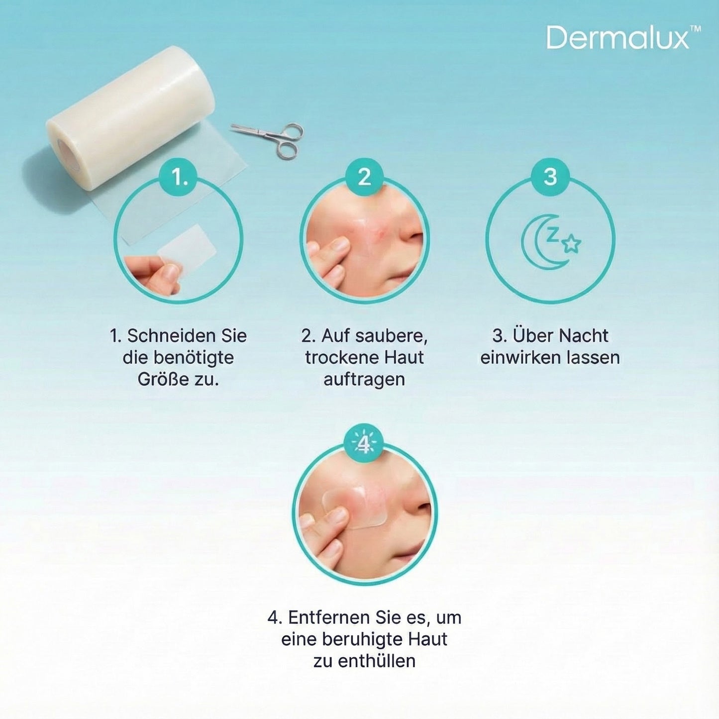 DermaTape™ | Pflaster gegen Narben und Akne
